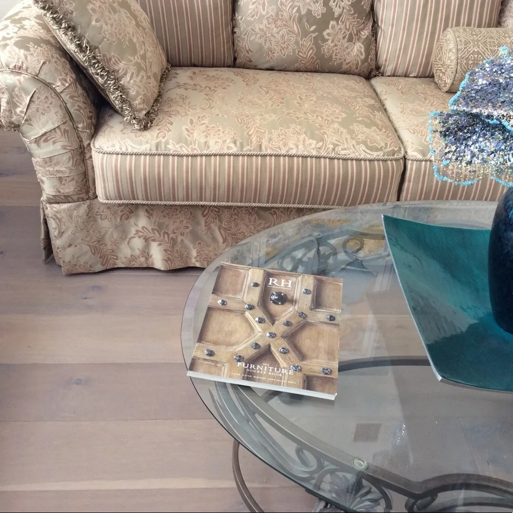 RH restoration hardware catalog table look book